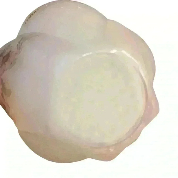 Vikings‎ USA vase pink satin glass floral vintage - Picture 3 of 6